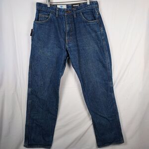 Tecgen Select FR Jeans 34x32 Blue Flame Resistant National Safety Apparel